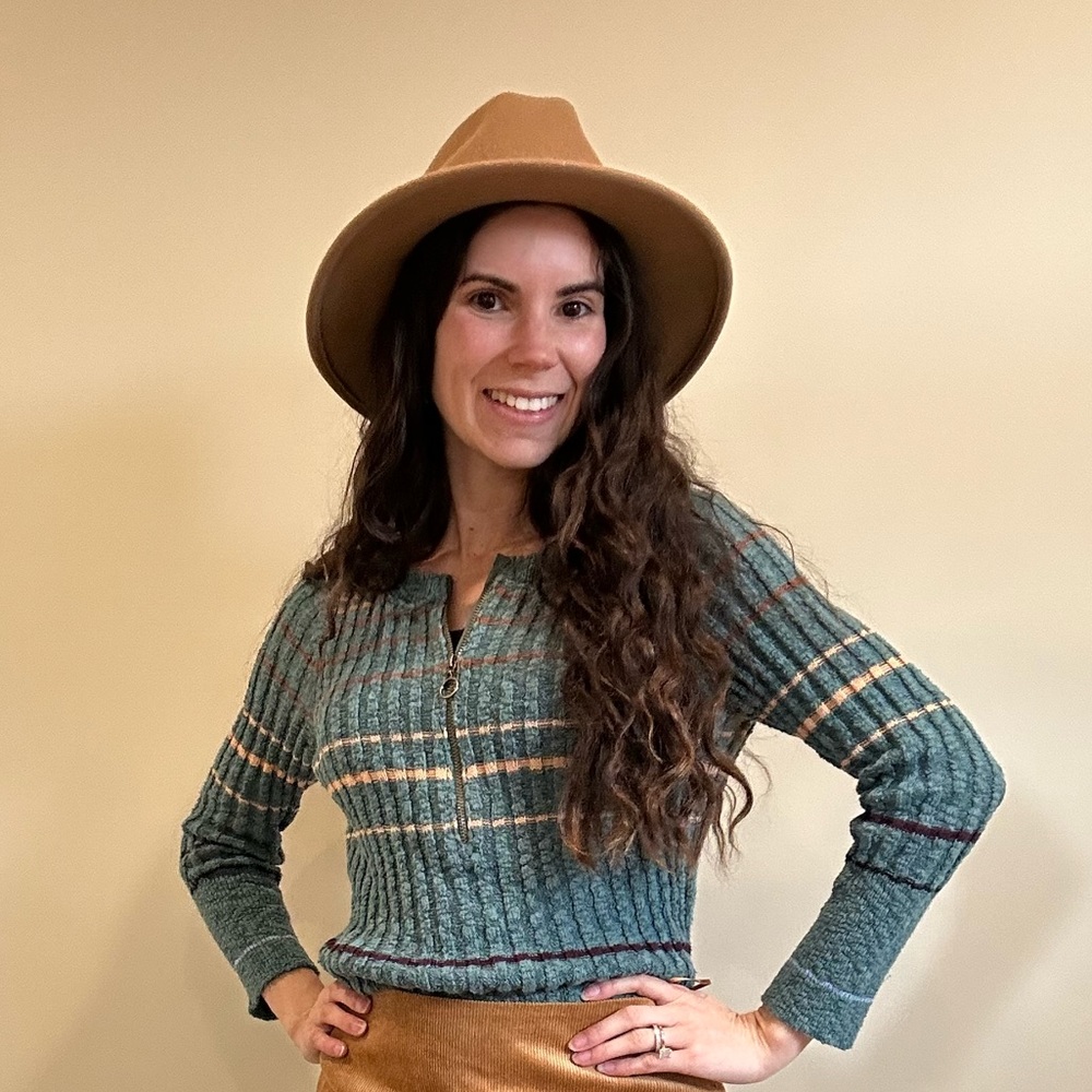 Free people striped sweater size small
